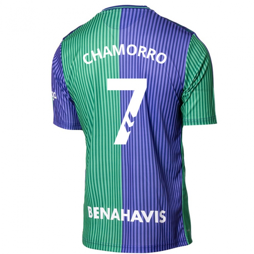 Criança Camisola Alexis Chamorro #7 Azul Esverdeado Alternativa 2023/24 Camisa Brasil