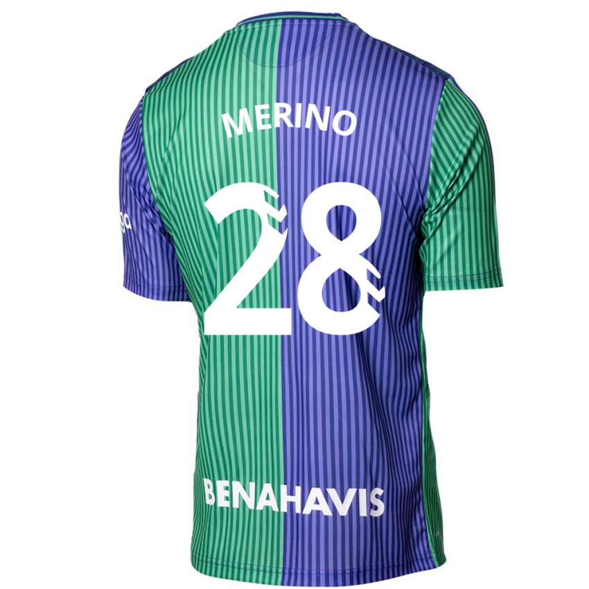 Criança Camisola Izan Merino #28 Azul Esverdeado Alternativa 2023/24 Camisa Brasil