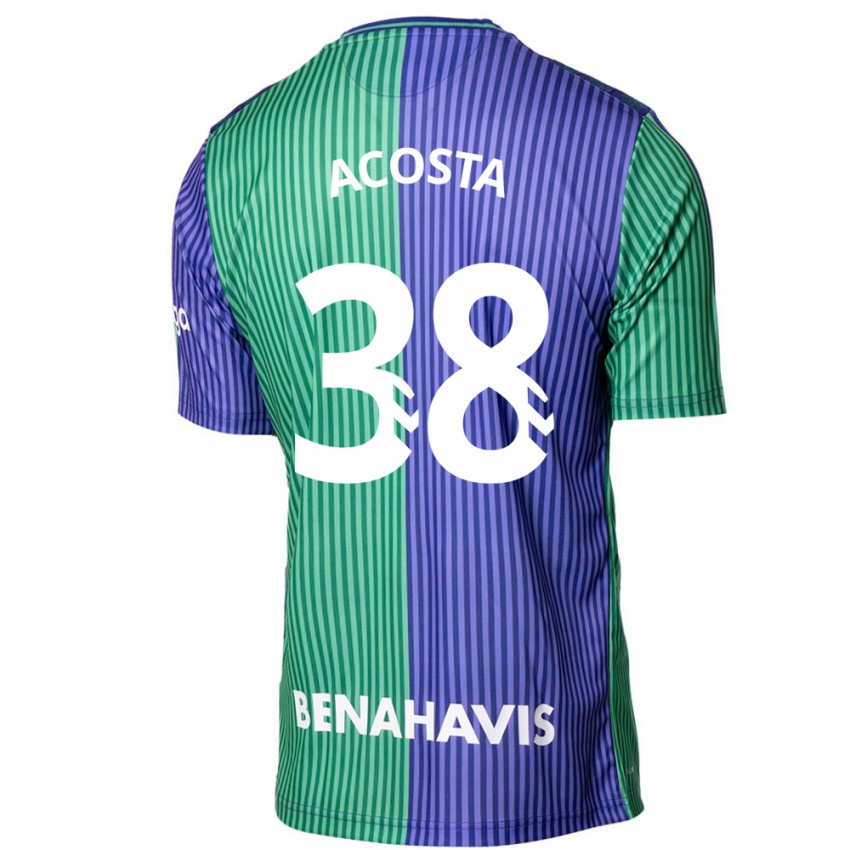 Criança Camisola Judith Acosta #38 Azul Esverdeado Alternativa 2023/24 Camisa Brasil