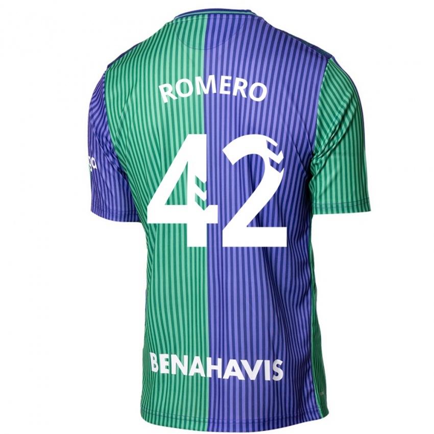 Criança Camisola Andrea Romero #42 Azul Esverdeado Alternativa 2023/24 Camisa Brasil