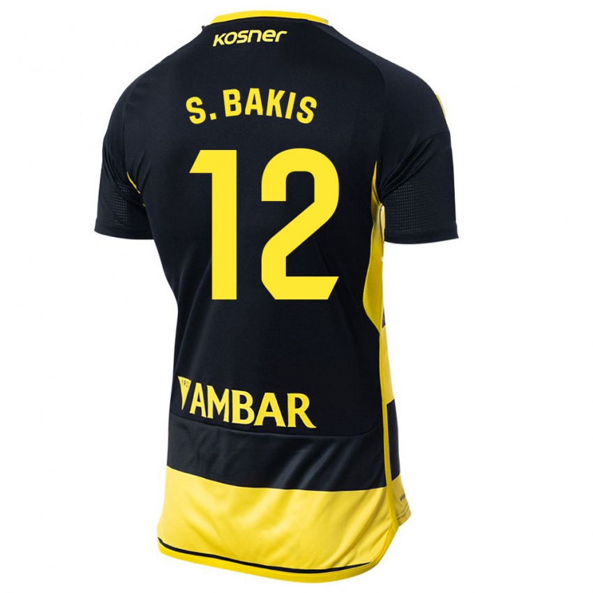 Criança Camisola Sinan Bakış #12 Preto Amarelo Alternativa 2023/24 Camisa Brasil