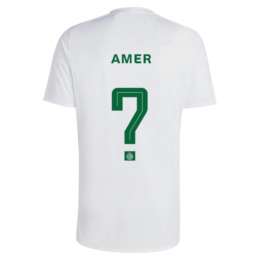 Criança Camisola Mohamad Amer #0 Azul Esverdeado Alternativa 2023/24 Camisa Brasil