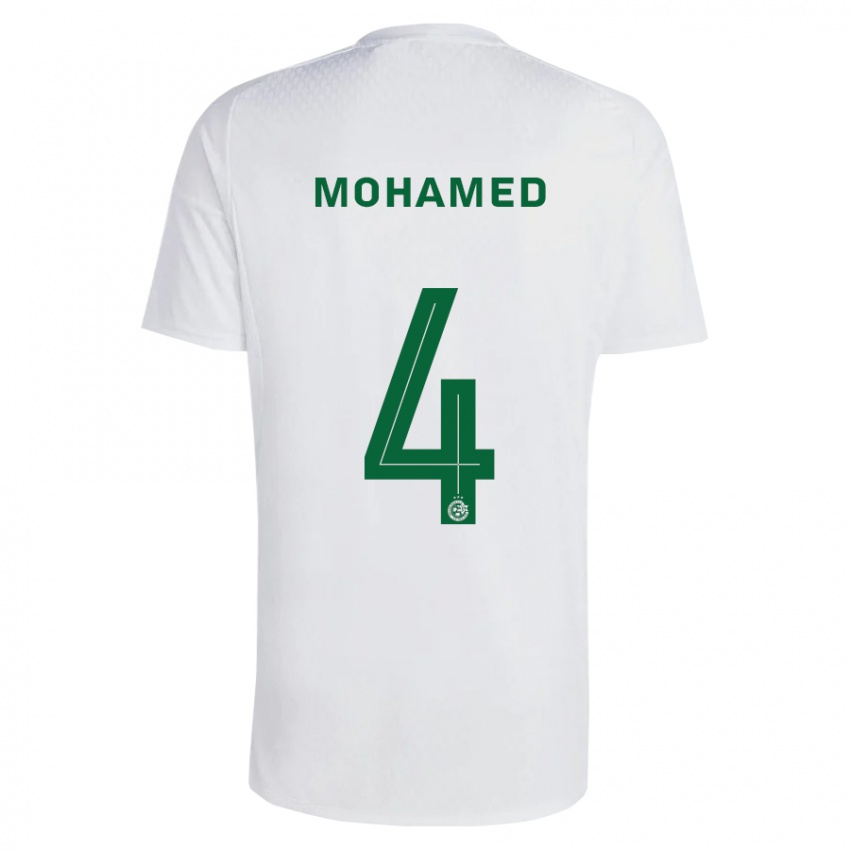 Criança Camisola Ali Mohamed #4 Azul Esverdeado Alternativa 2023/24 Camisa Brasil