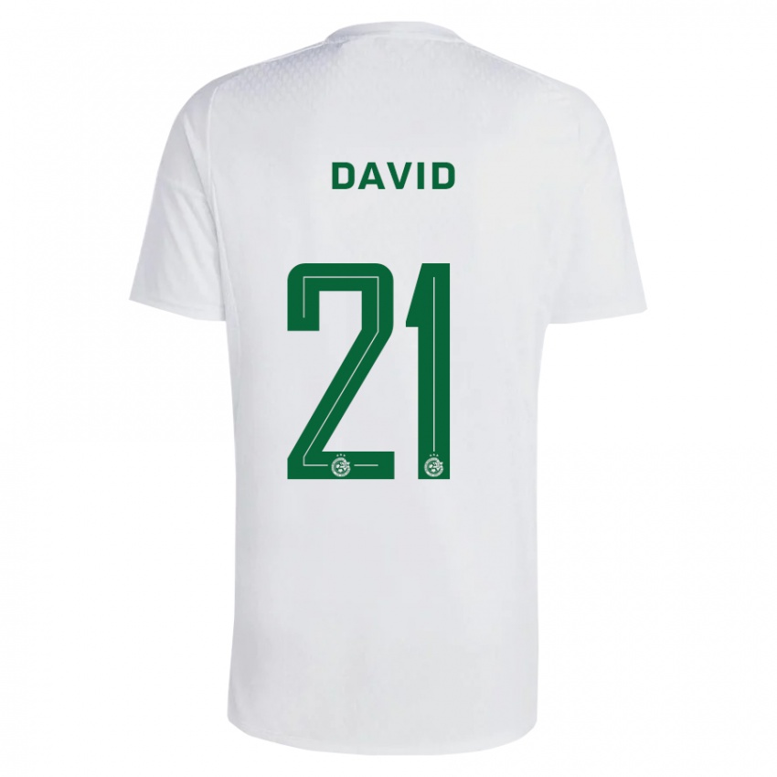 Criança Camisola Dean David #21 Azul Esverdeado Alternativa 2023/24 Camisa Brasil