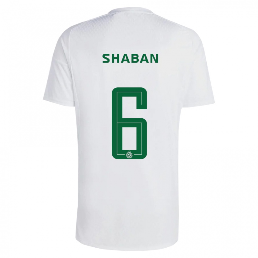 Criança Camisola Loay Shaban #6 Azul Esverdeado Alternativa 2023/24 Camisa Brasil