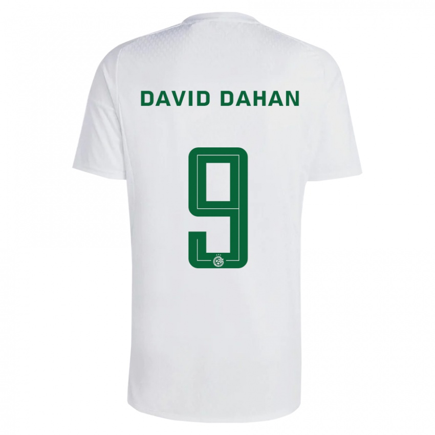 Criança Camisola Omer David Dahan #9 Azul Esverdeado Alternativa 2023/24 Camisa Brasil