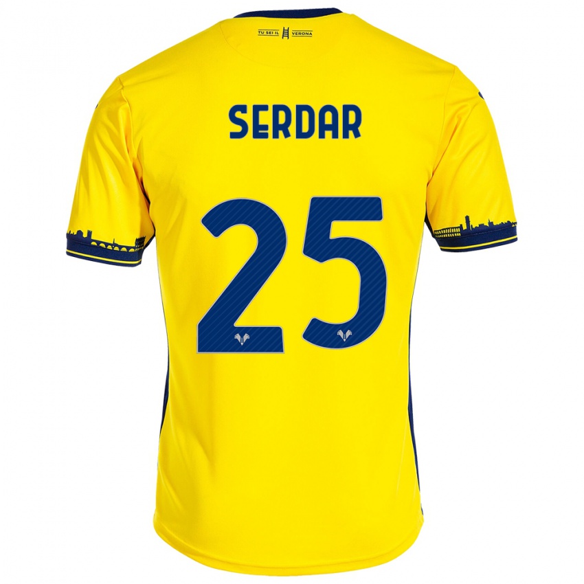 Criança Camisola Suat Serdar #25 Amarelo Alternativa 2023/24 Camisa Brasil