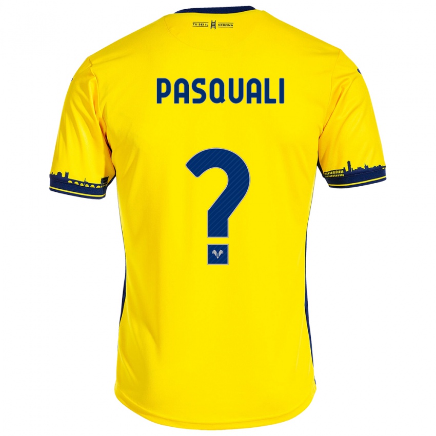 Criança Camisola Lorenzo Pasquali #0 Amarelo Alternativa 2023/24 Camisa Brasil