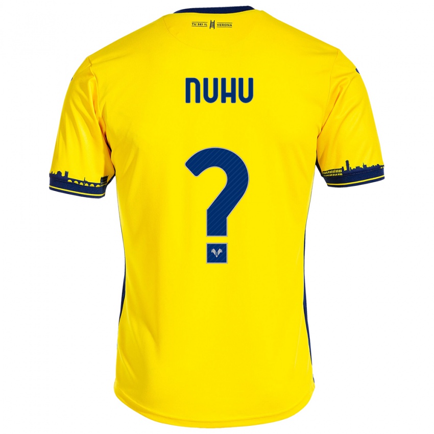 Criança Camisola Obed Nuhu #0 Amarelo Alternativa 2023/24 Camisa Brasil