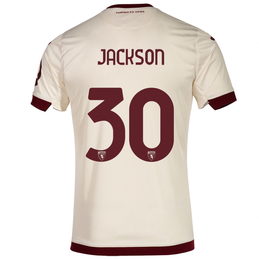 Criança Camisola Michael Jackson #30 Champanhe Alternativa 2023/24 Camisa Brasil