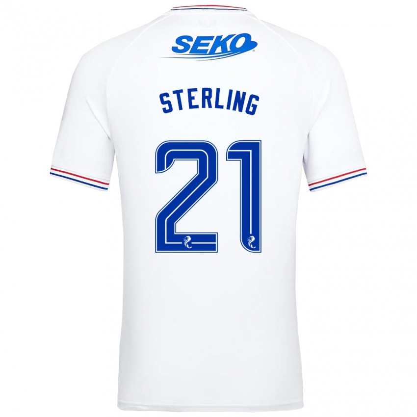 Criança Camisola Dujon Sterling #21 Branco Alternativa 2023/24 Camisa Brasil