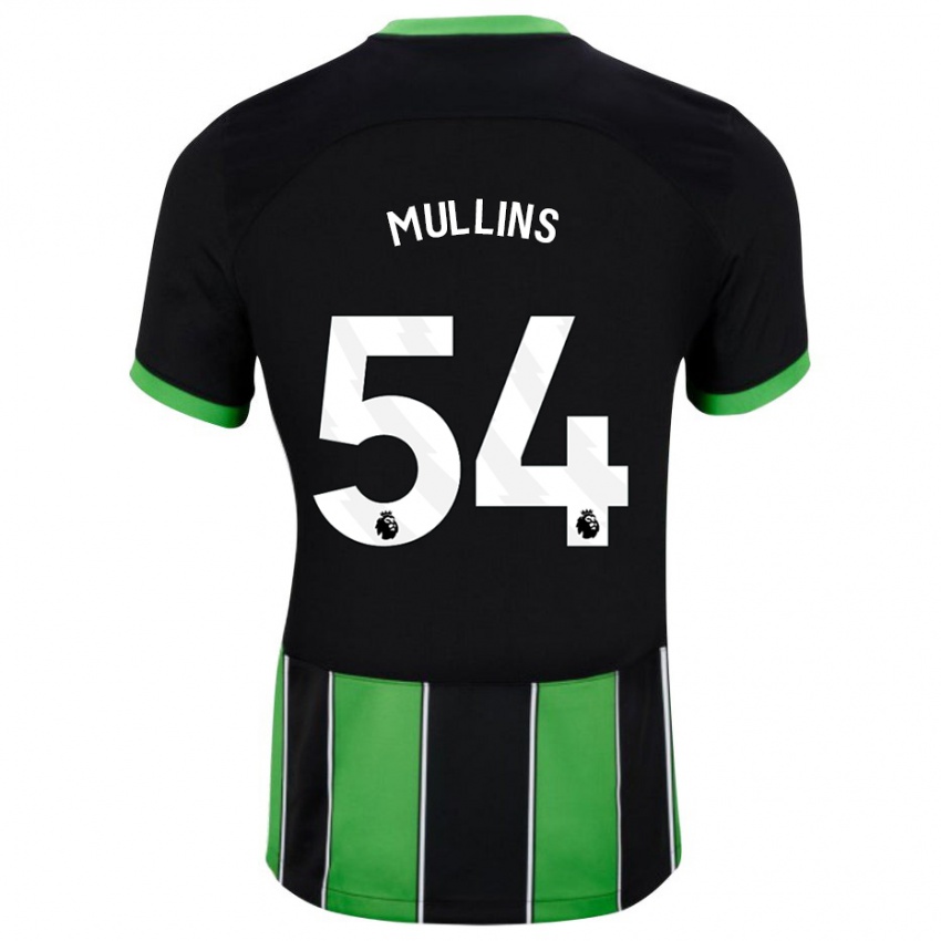 Criança Camisola Jamie Mullins #54 Preto Verde Alternativa 2023/24 Camisa Brasil