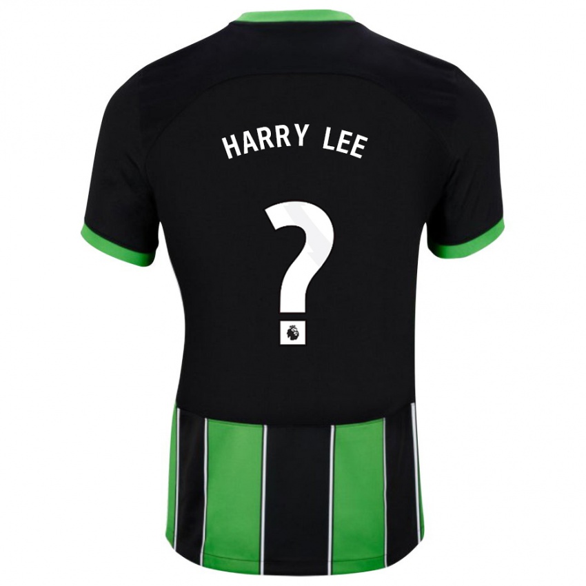 Criança Camisola Harry Lee #0 Preto Verde Alternativa 2023/24 Camisa Brasil