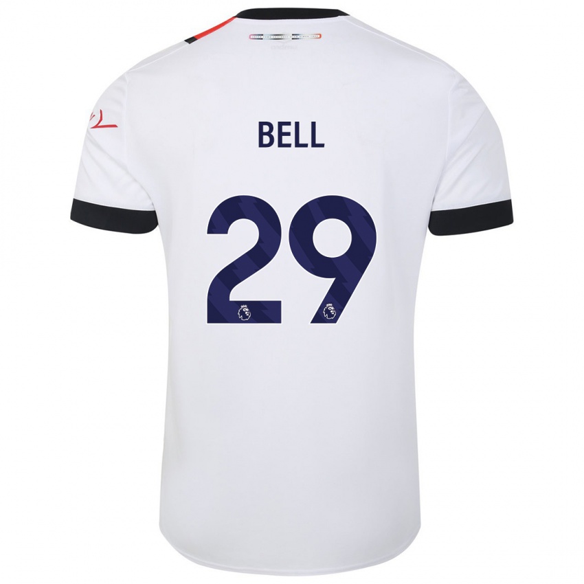 Criança Camisola Amari'i Bell #29 Branco Alternativa 2023/24 Camisa Brasil