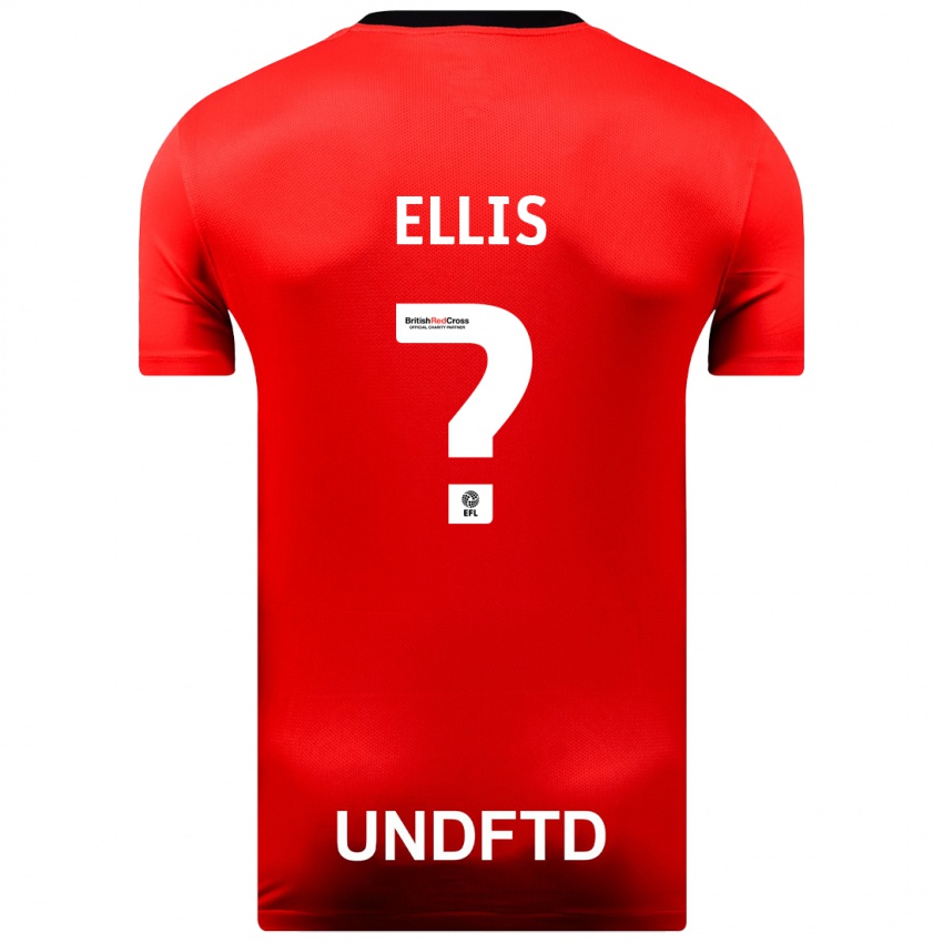 Criança Camisola O'shea Ellis #0 Vermelho Alternativa 2023/24 Camisa Brasil