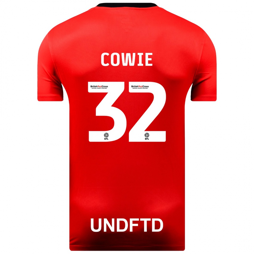 Criança Camisola Abbie Cowie #32 Vermelho Alternativa 2023/24 Camisa Brasil