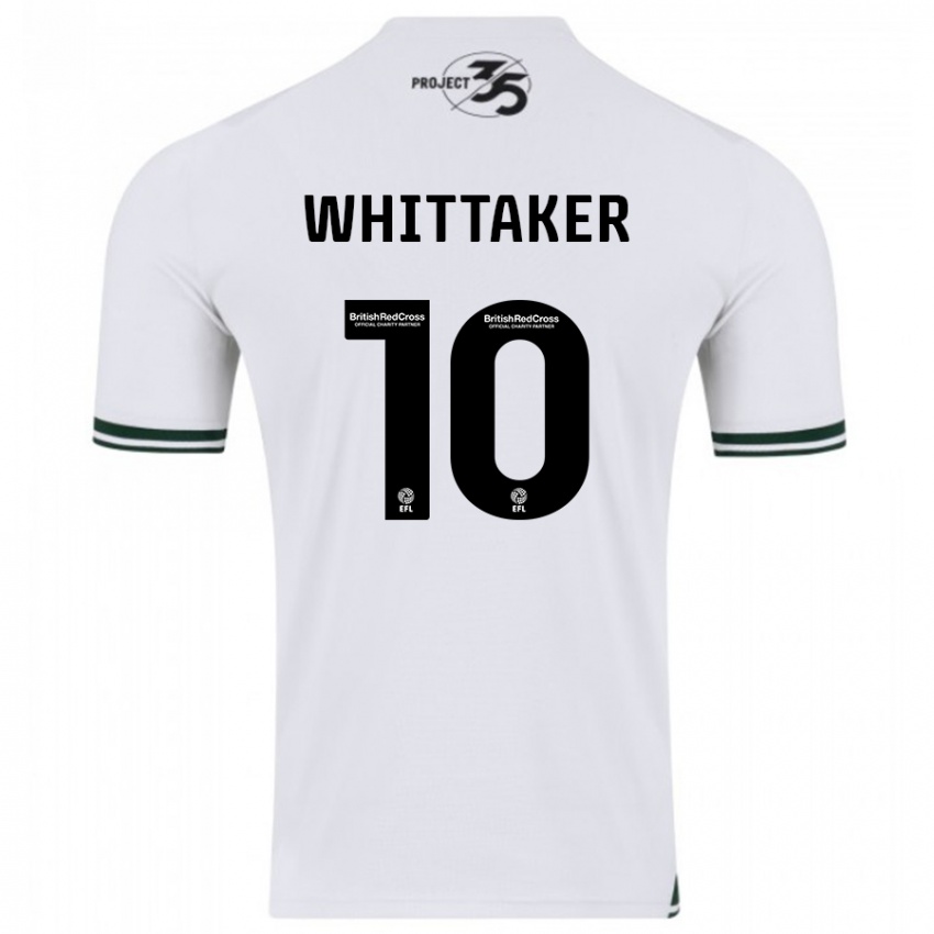 Criança Camisola Morgan Whittaker #10 Branco Alternativa 2023/24 Camisa Brasil