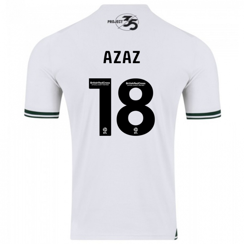 Criança Camisola Finn Azaz #18 Branco Alternativa 2023/24 Camisa Brasil