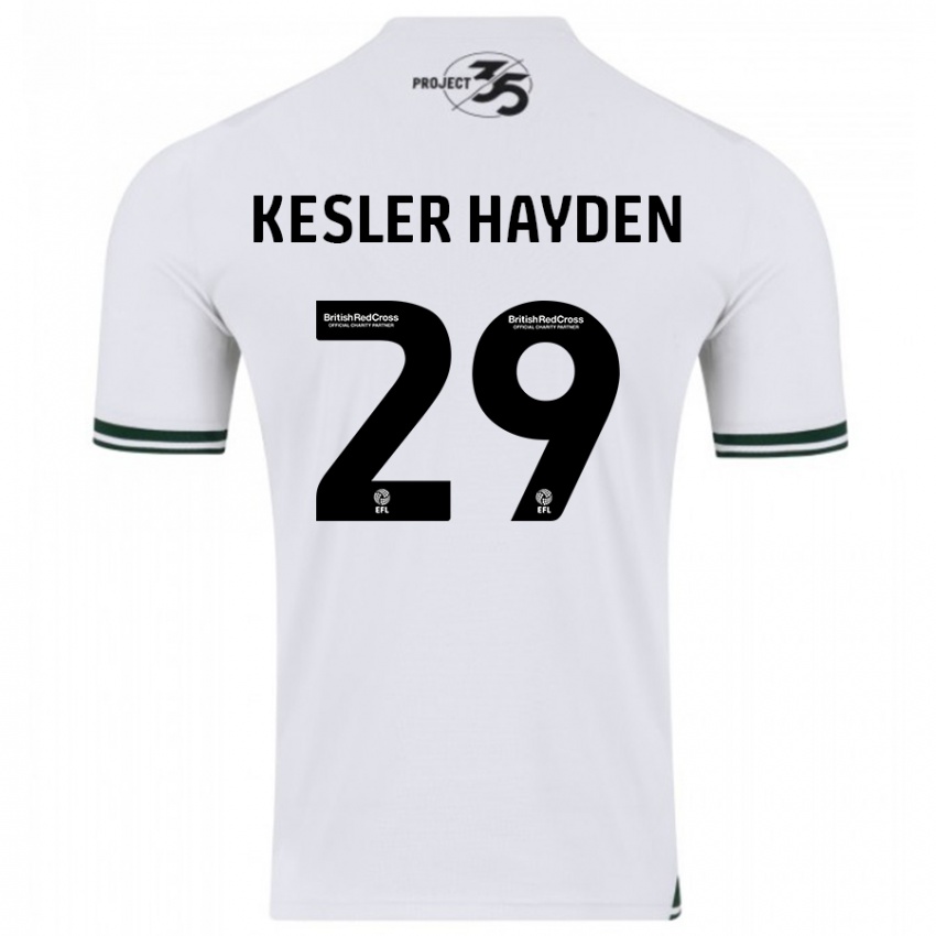 Criança Camisola Kaine Kesler-Hayden #29 Branco Alternativa 2023/24 Camisa Brasil