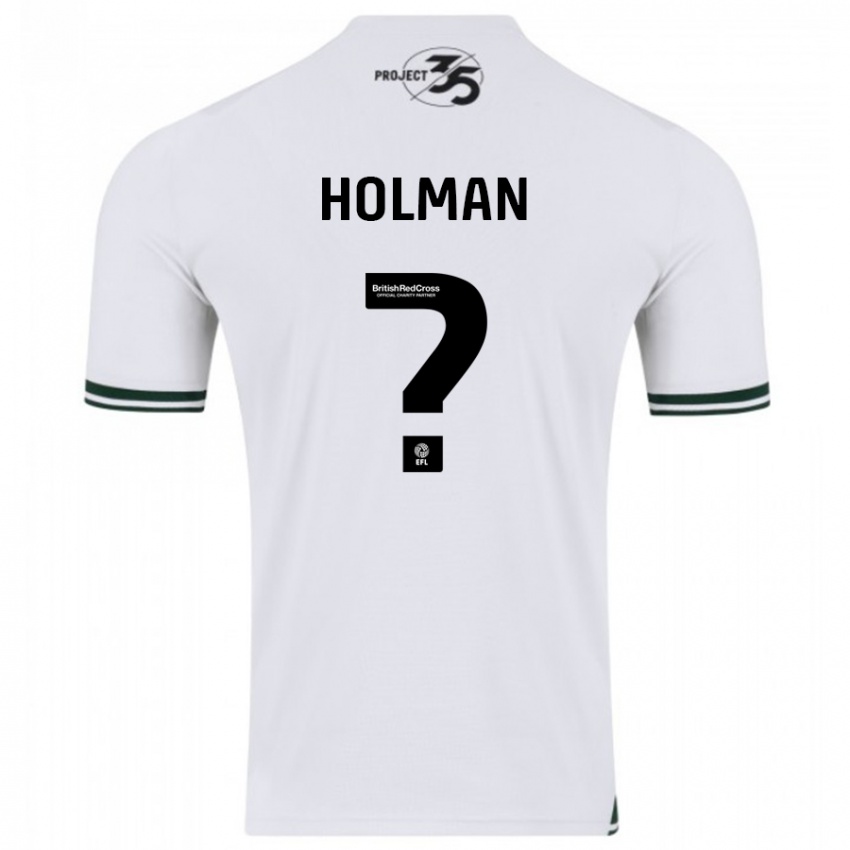 Criança Camisola Daniel Holman #0 Branco Alternativa 2023/24 Camisa Brasil