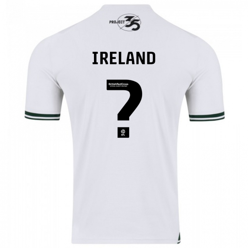 Criança Camisola Jensen Ireland #0 Branco Alternativa 2023/24 Camisa Brasil