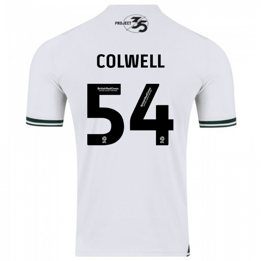 Criança Camisola Lewis Colwell #54 Branco Alternativa 2023/24 Camisa Brasil