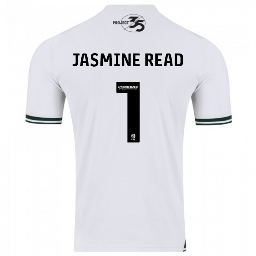 Criança Camisola Jasmine Read #1 Branco Alternativa 2023/24 Camisa Brasil