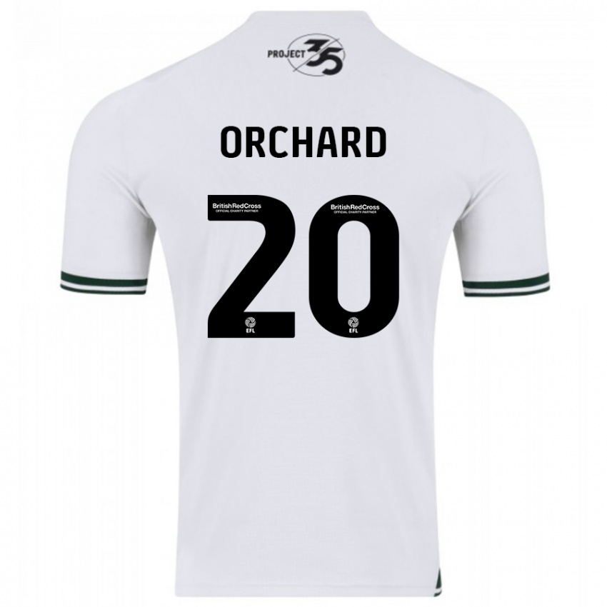 Criança Camisola Fern Orchard #20 Branco Alternativa 2023/24 Camisa Brasil