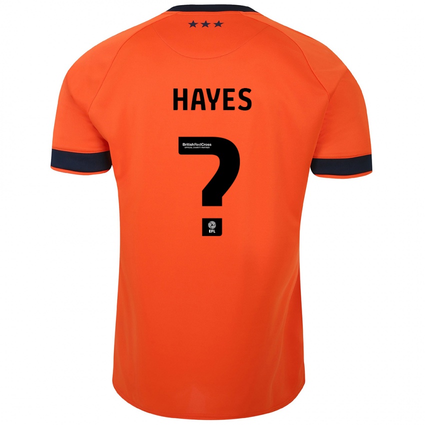 Criança Camisola Nick Hayes #0 Laranja Alternativa 2023/24 Camisa Brasil
