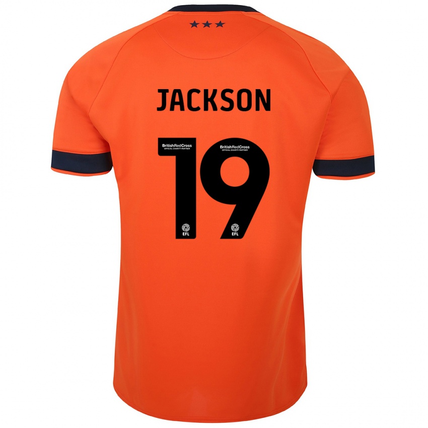 Criança Camisola Kayden Jackson #19 Laranja Alternativa 2023/24 Camisa Brasil