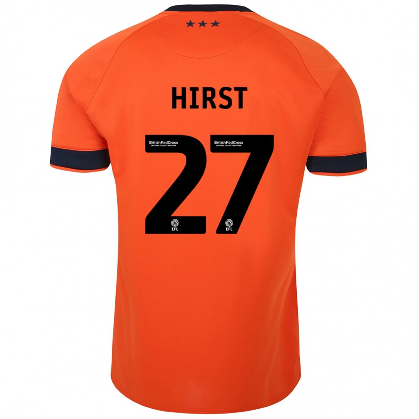 Criança Camisola George Hirst #27 Laranja Alternativa 2023/24 Camisa Brasil