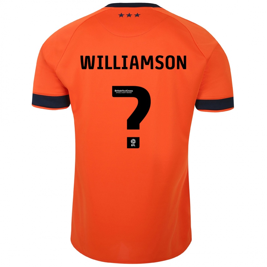 Criança Camisola Woody Williamson #0 Laranja Alternativa 2023/24 Camisa Brasil