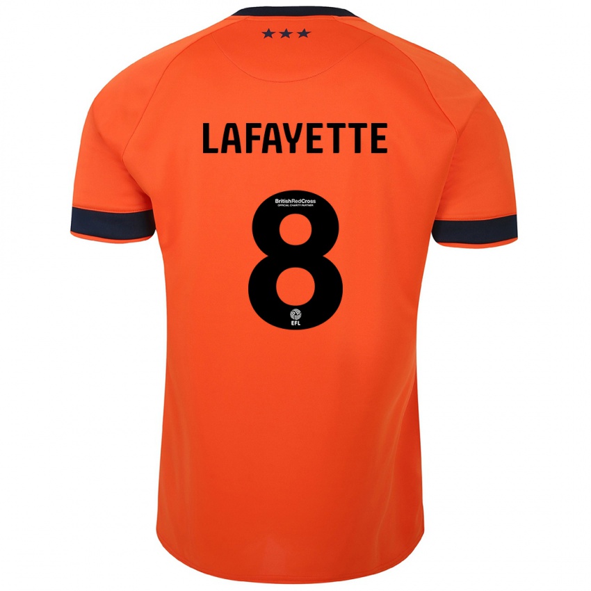 Criança Camisola Abbie Lafayette #8 Laranja Alternativa 2023/24 Camisa Brasil