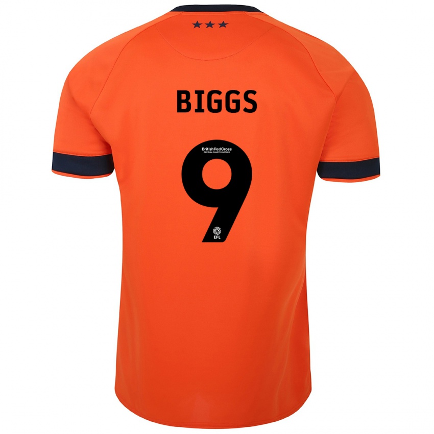 Criança Camisola Maddie Biggs #9 Laranja Alternativa 2023/24 Camisa Brasil