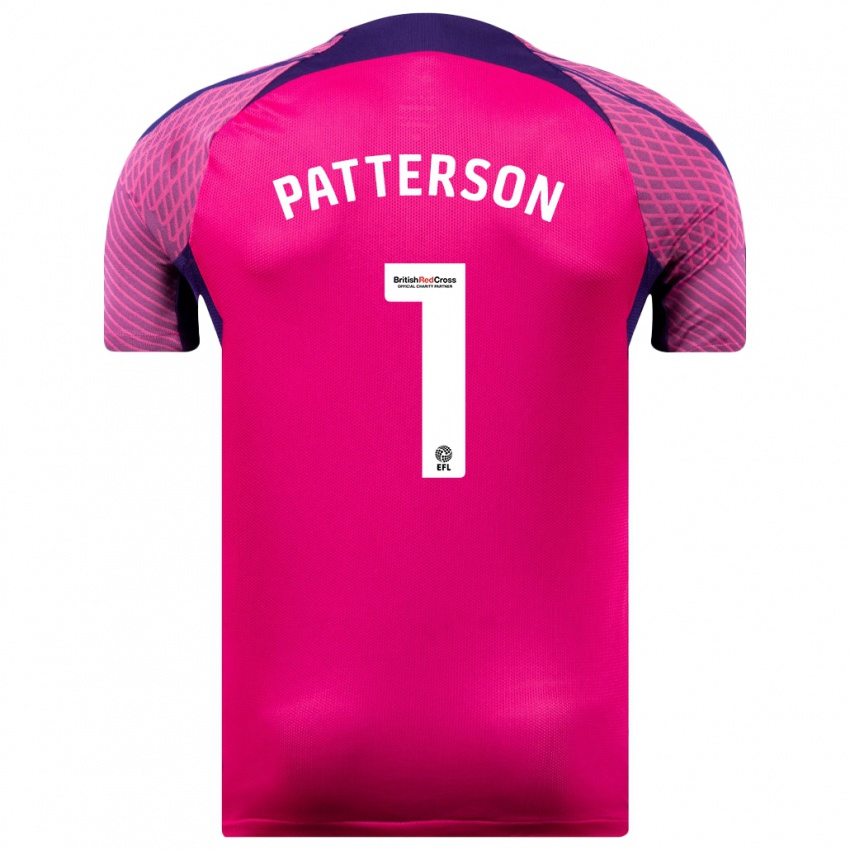 Criança Camisola Anthony Patterson #1 Roxo Alternativa 2023/24 Camisa Brasil