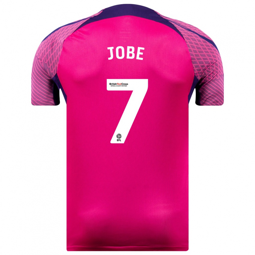 Criança Camisola Jobe Bellingham #7 Roxo Alternativa 2023/24 Camisa Brasil