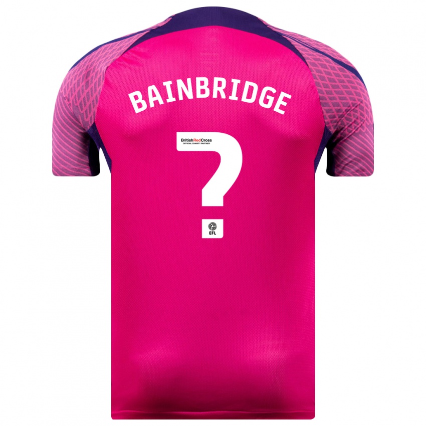 Criança Camisola Oliver Bainbridge #0 Roxo Alternativa 2023/24 Camisa Brasil