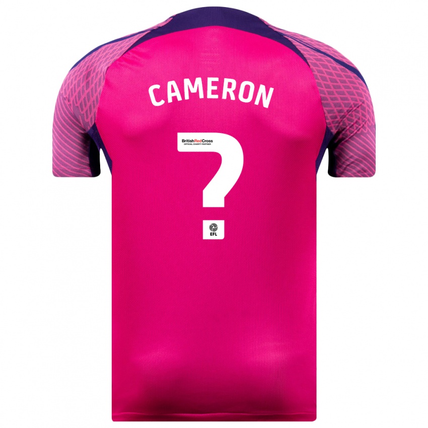 Criança Camisola Dan Cameron #0 Roxo Alternativa 2023/24 Camisa Brasil