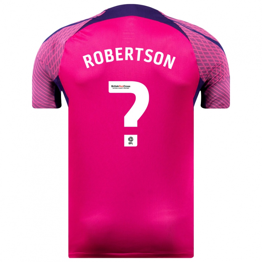 Criança Camisola Josh Robertson #0 Roxo Alternativa 2023/24 Camisa Brasil