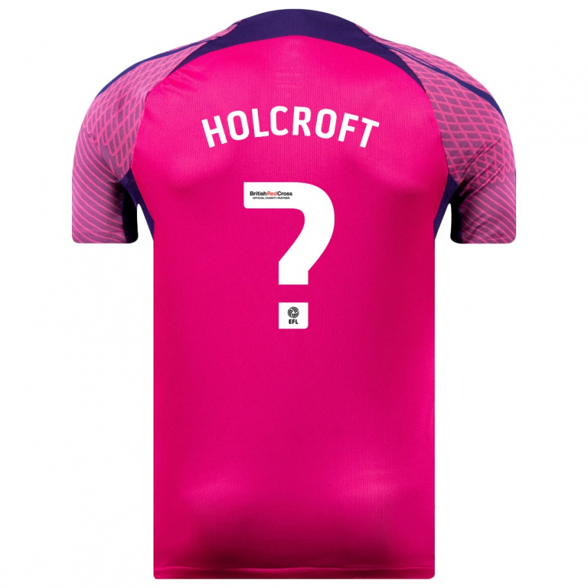 Criança Camisola Finlay Holcroft #0 Roxo Alternativa 2023/24 Camisa Brasil