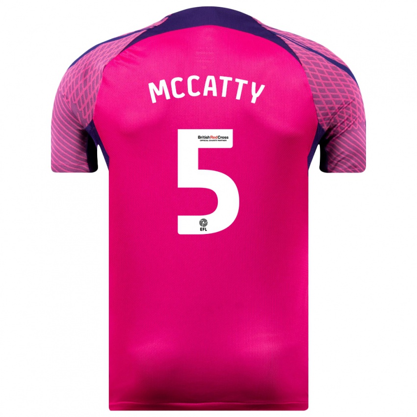 Criança Camisola Grace Mccatty #5 Roxo Alternativa 2023/24 Camisa Brasil