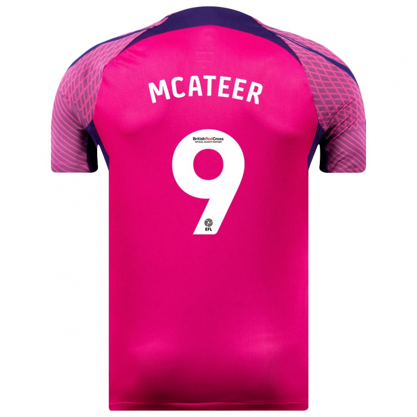 Criança Camisola Mary Mcateer #9 Roxo Alternativa 2023/24 Camisa Brasil