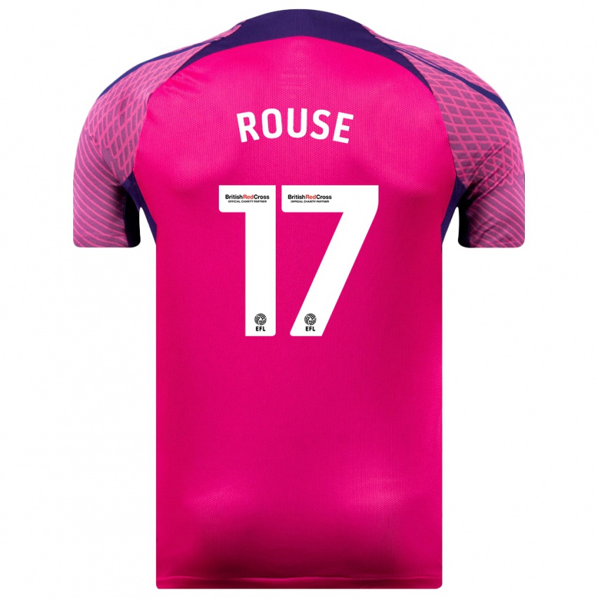 Criança Camisola Mollie Rouse #17 Roxo Alternativa 2023/24 Camisa Brasil