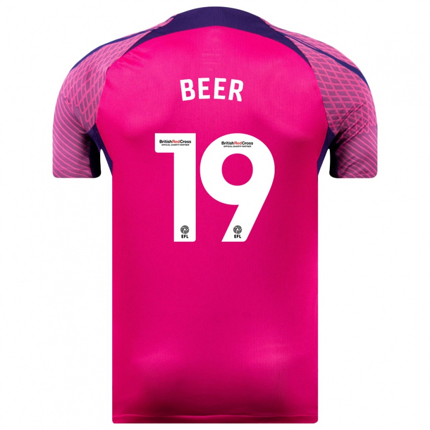 Criança Camisola Megan Beer #19 Roxo Alternativa 2023/24 Camisa Brasil