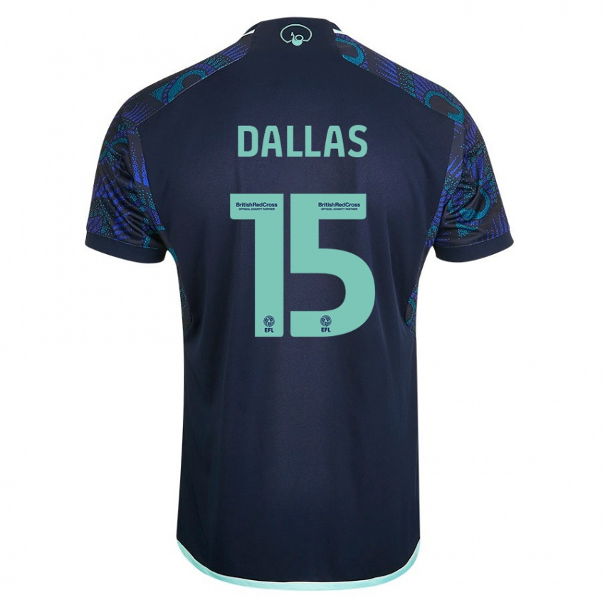 Criança Camisola Stuart Dallas #15 Azul Alternativa 2023/24 Camisa Brasil