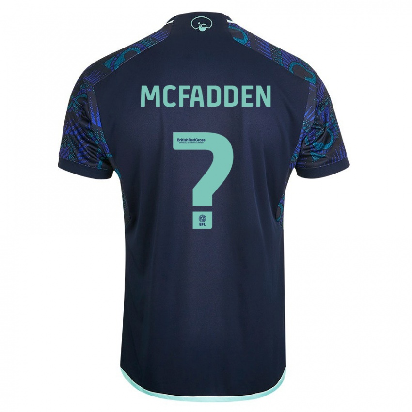 Criança Camisola Max Mcfadden #0 Azul Alternativa 2023/24 Camisa Brasil