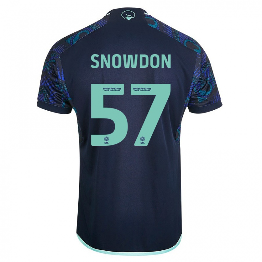 Criança Camisola Joe Snowdon #57 Azul Alternativa 2023/24 Camisa Brasil