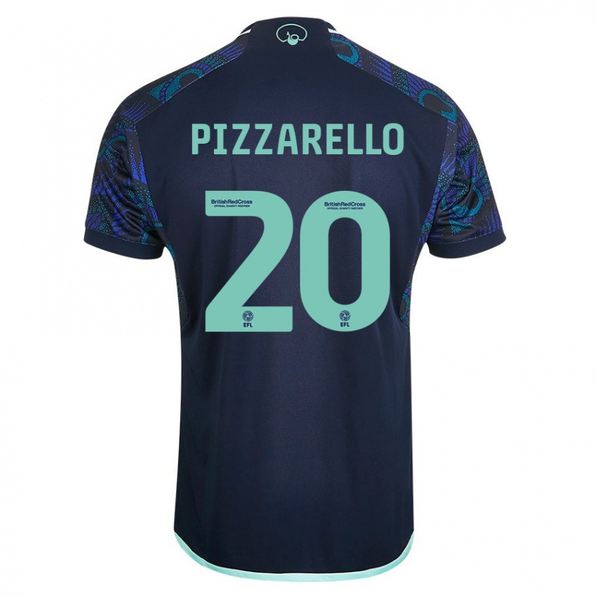 Criança Camisola Charlyann Pizzarello #20 Azul Alternativa 2023/24 Camisa Brasil