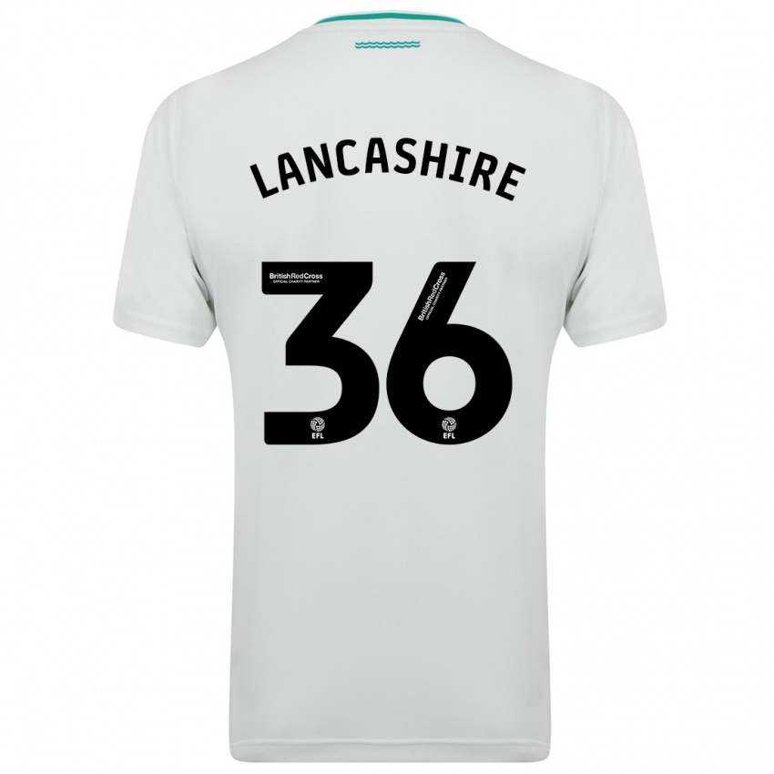 Criança Camisola Olly Lancashire #36 Branco Alternativa 2023/24 Camisa Brasil