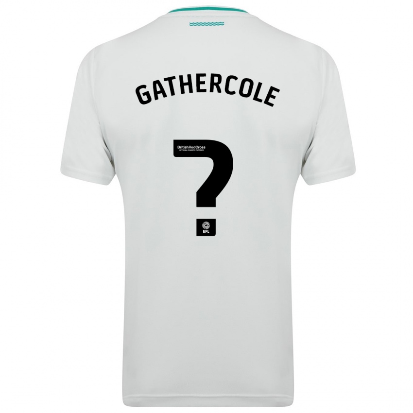 Criança Camisola Harry Gathercole #0 Branco Alternativa 2023/24 Camisa Brasil